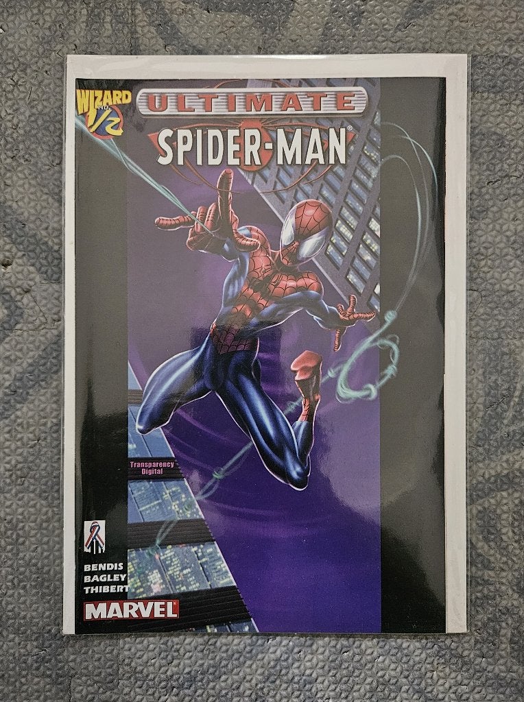 Ultimate Spider-Man #1/2 Wizard edition (2002), Amerika, Ophalen of Verzenden, Gelezen, Eén comic