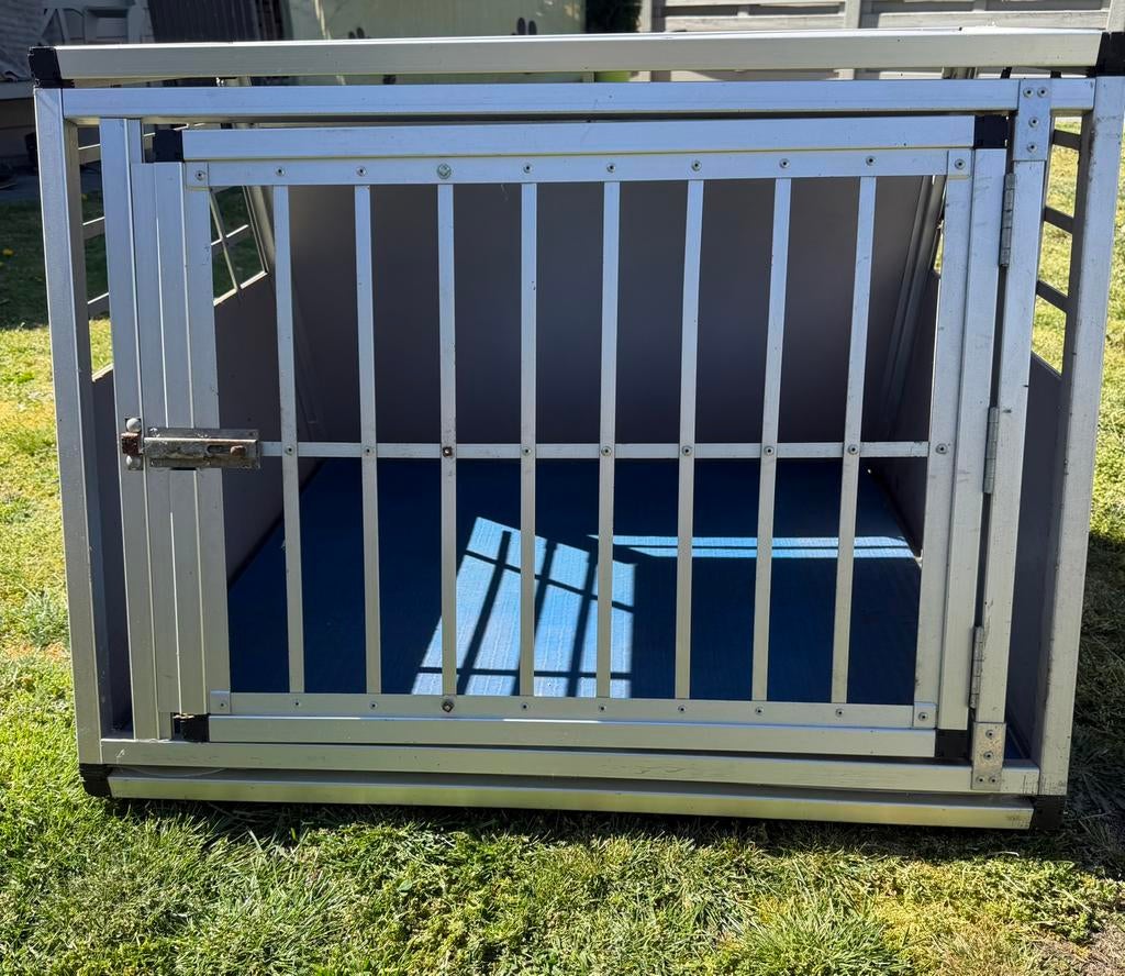 Auto hondenkennel, Dieren en Toebehoren, Hondenhokken, Ophalen, Hondenkennel, Gebruikt, 65 tot 100 cm