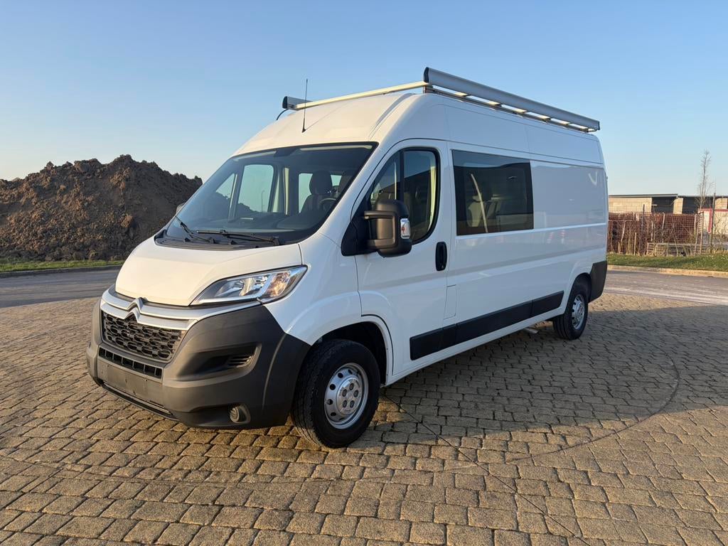 Citroën Jumper L3H2 dubb. cab. / 2.2 140cv / 18586,78 € ex, Voorwielaandrijving, Stof, 4 cilinders, Citroën