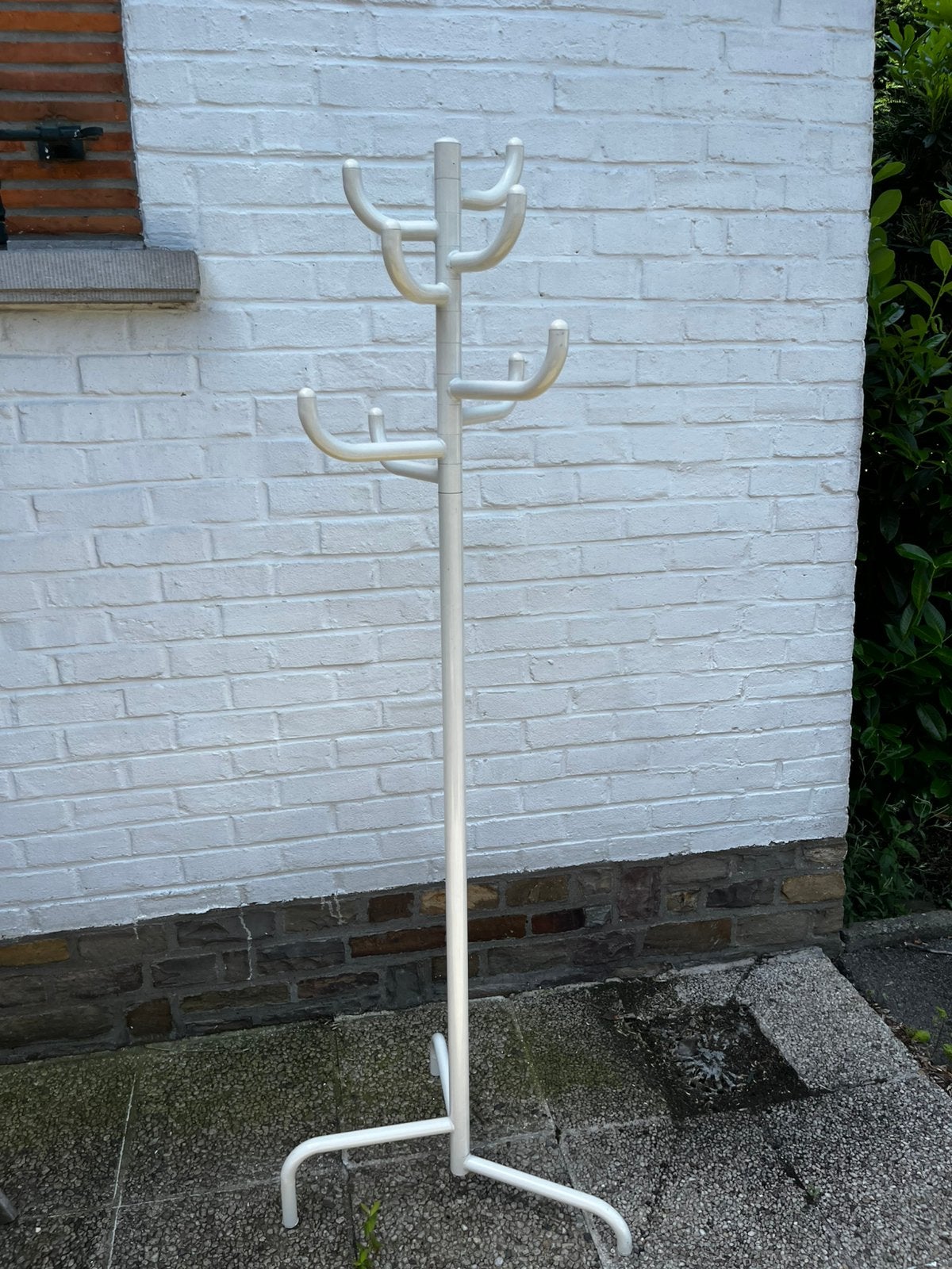 Vintage IKEA design kapstok, Ophalen, Zo goed als nieuw, Metaal, Staande kapstok