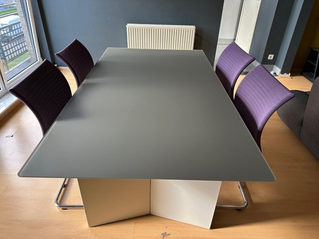 Design tafel met stoelen, Ophalen, Overige houtsoorten, Zo goed als nieuw, Vier personen