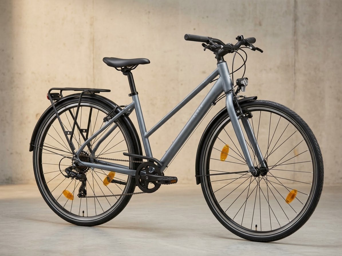 Elops 500 stadsfiets in topstaat!, Ophalen, Zo goed als nieuw