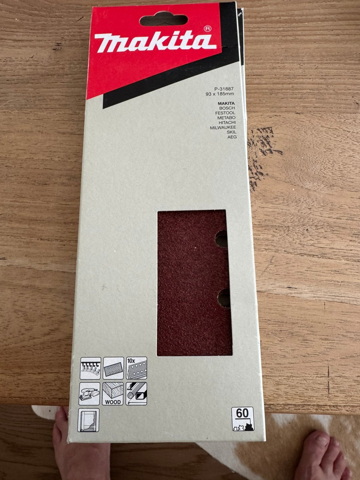 Makita schuurvellen, Doe-het-zelf en Bouw, Ophalen, Nieuw