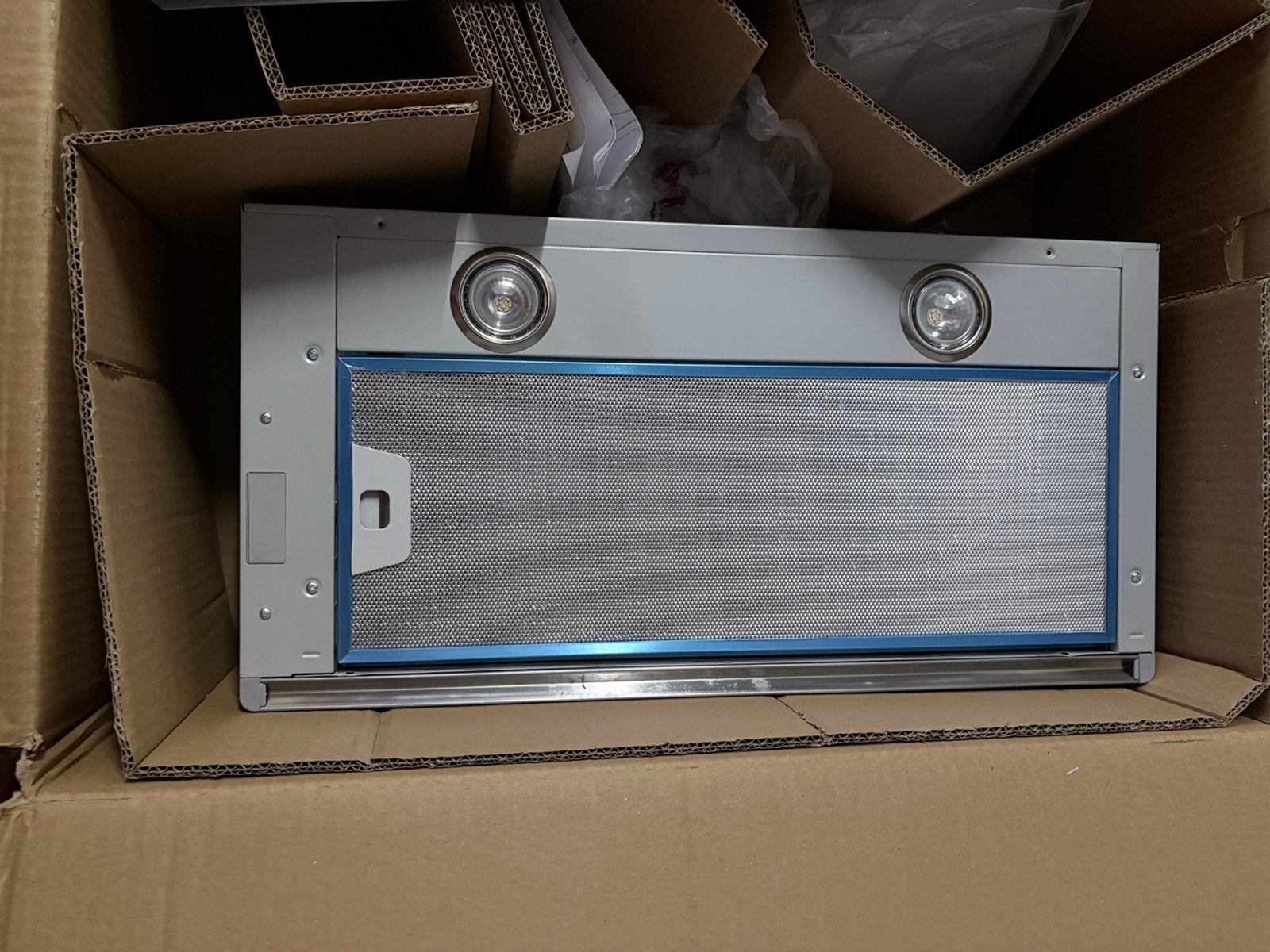 nieuw dampkap siemens  LI60OA521 zonder motor, Elektronische apparatuur, Afzuigkappen, Nieuw, Inbouw, Onderbouw afzuigkap, 200 tot 400 m³ per uur