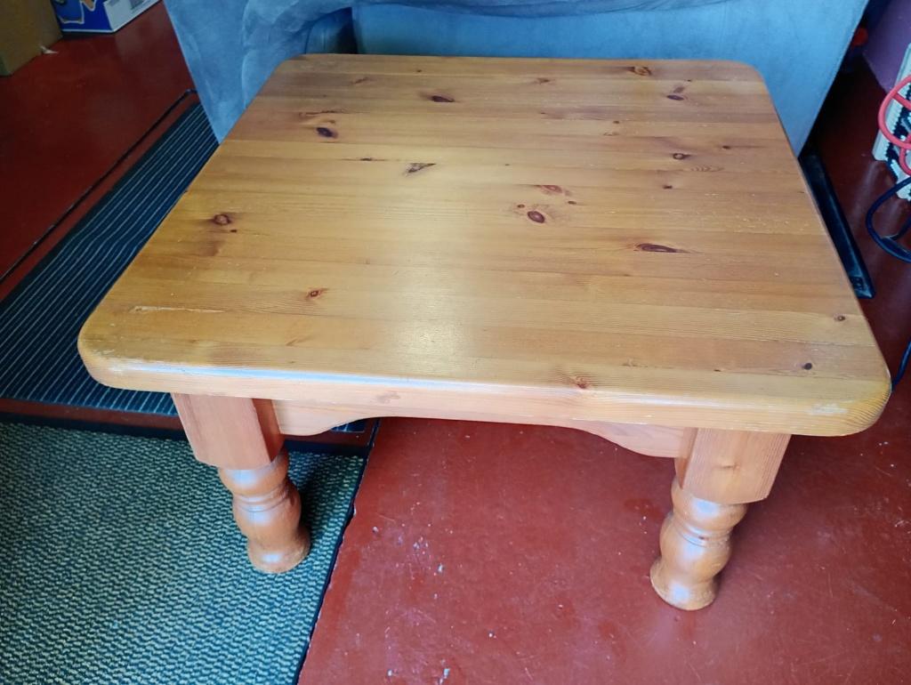 salontafeltje, Ophalen, Gebruikt, 50 tot 100 cm, Vierkant