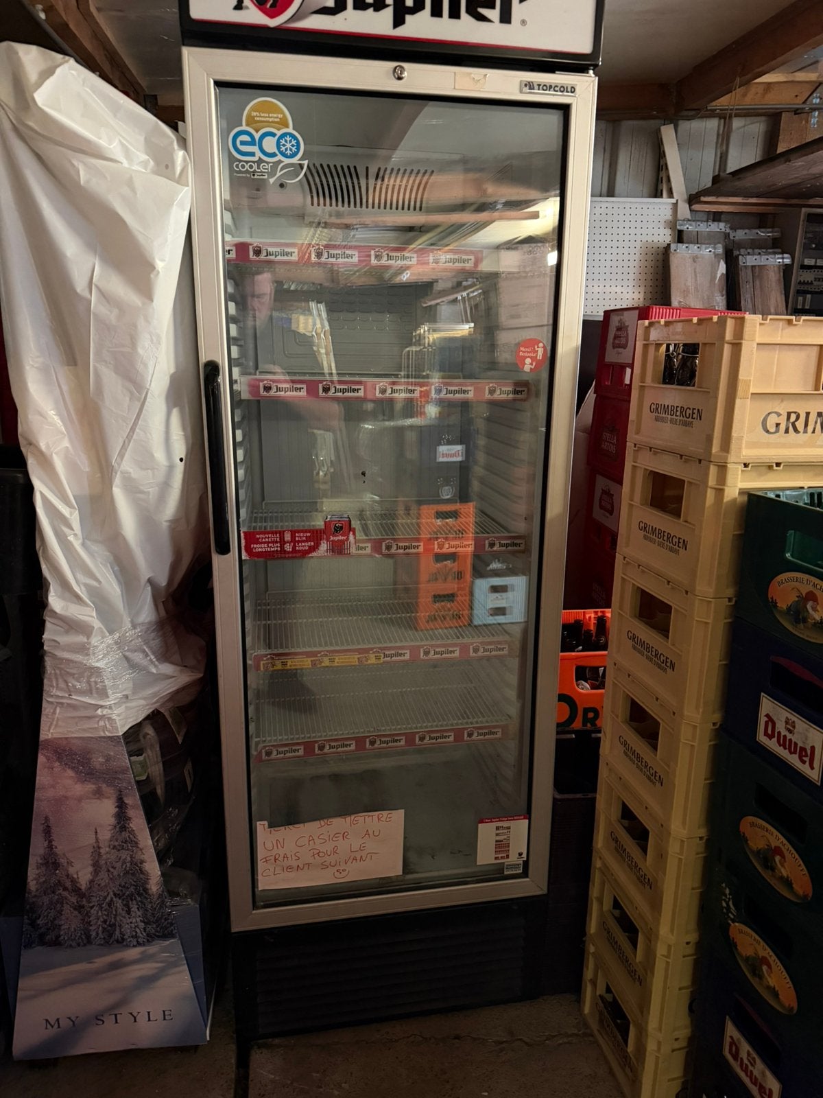 Frigo jupiler, Elektronische apparatuur, Koelkasten en IJskasten, Ophalen, Zo goed als nieuw