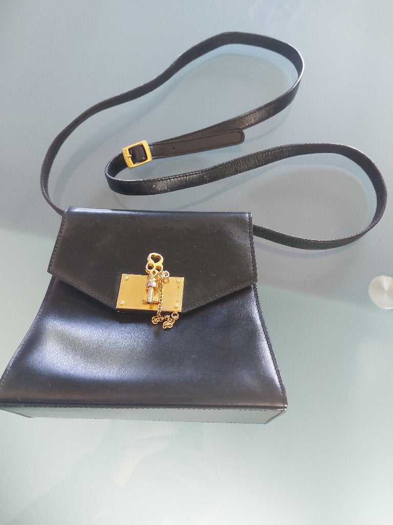 Sac à main, Handtassen en Accessoires, Ophalen, Zo goed als nieuw, Zwart, Handtas