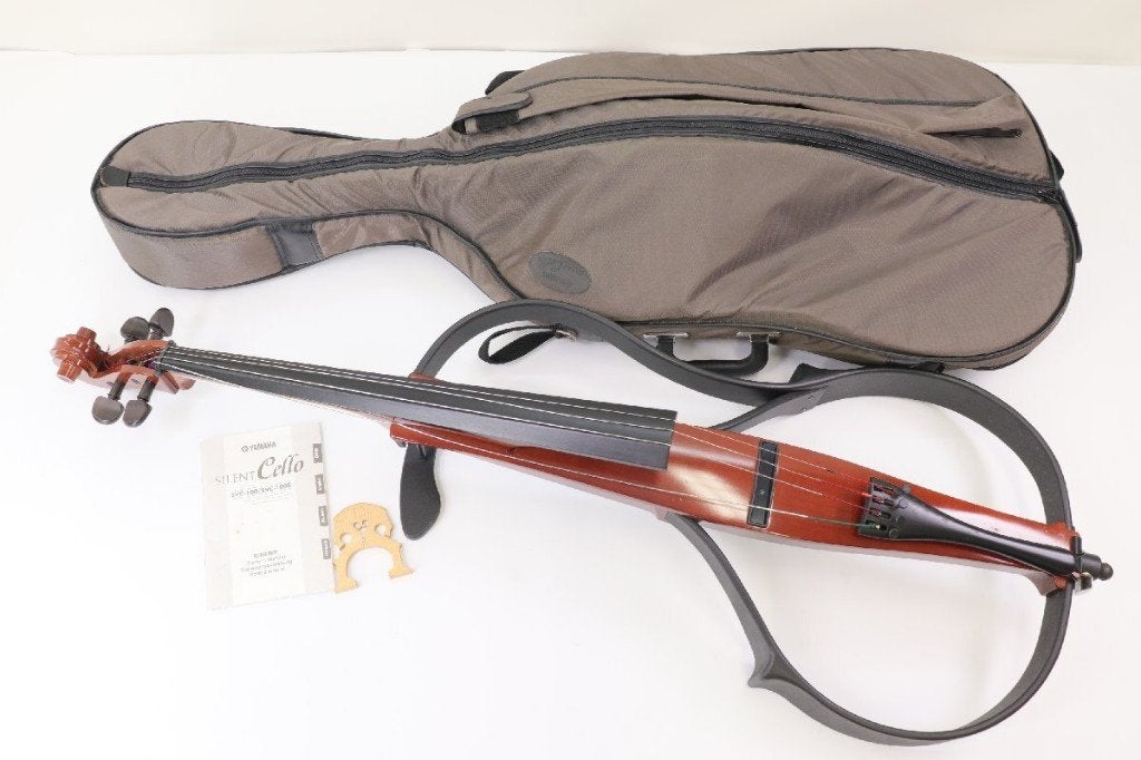 Yamaha SVC-100 Silent violoncelle électrique avec housse, Enlèvement ou Envoi, Avec valise