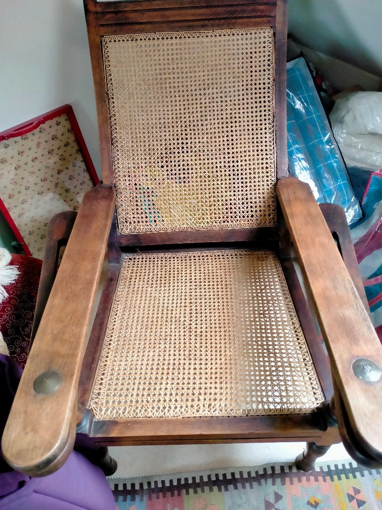 Indische plantenchair, Ophalen, 100 tot 125 cm, Zo goed als nieuw, Minder dan 150 cm