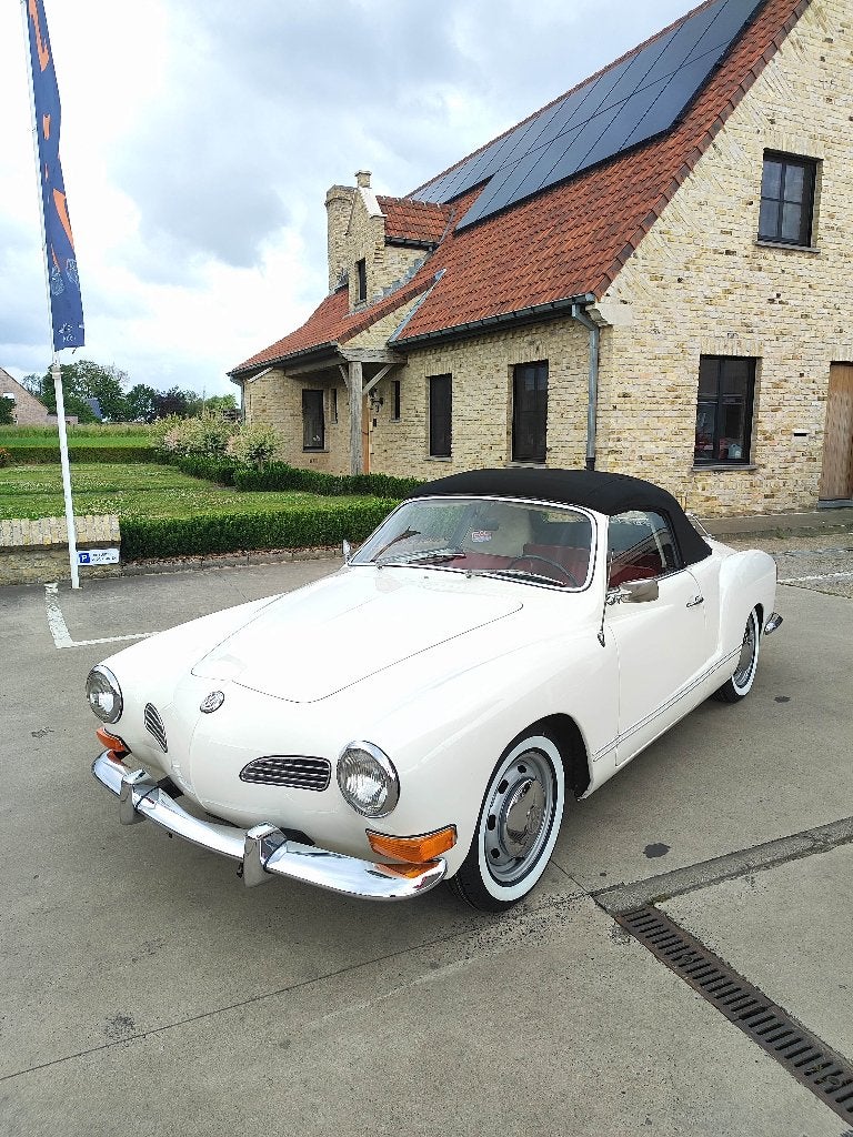 Karmann Ghia 1500 cabriolet gekeurd + 1 jaar garantie, Automaat, 4 zetels, Achterwielaandrijving, Overige modellen