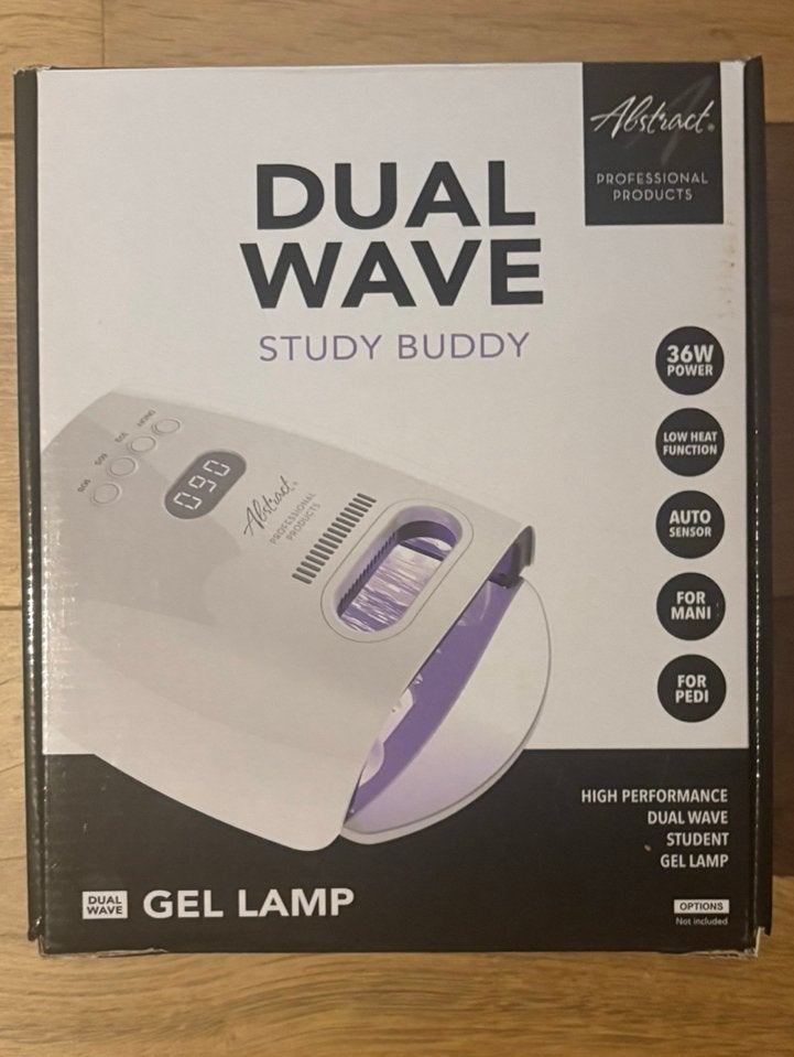 Abstract Dual wave Gel Lamp, Ophalen, Zo goed als nieuw, Wit, Accessoires