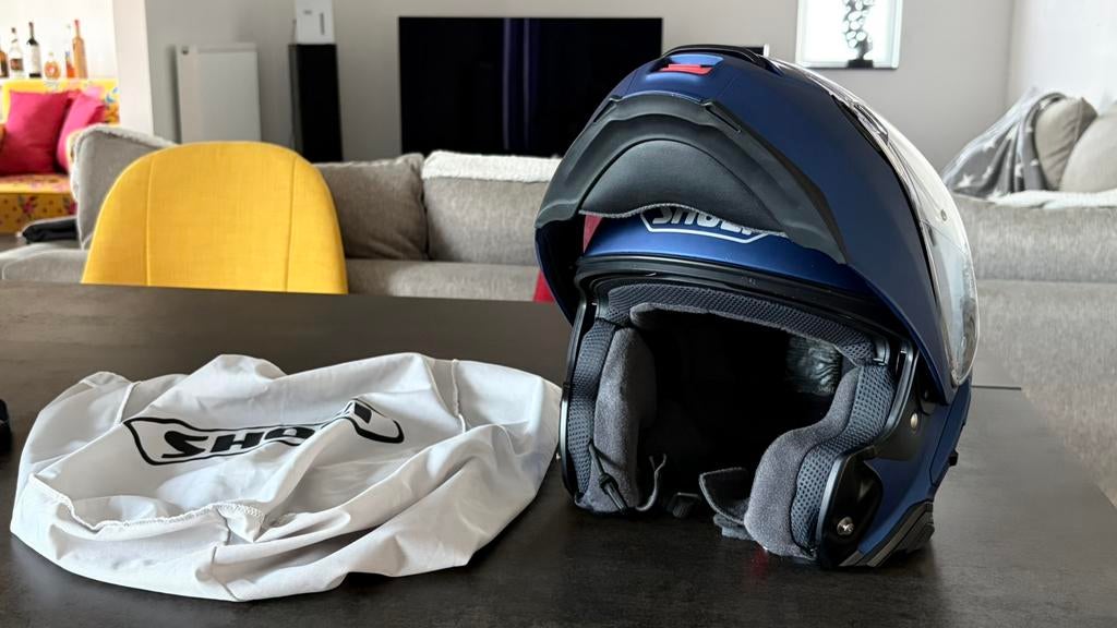 Casque shoei Neotec 2 avec sena Slr2, Motoren, Ophalen, Heren, XL, Nieuw zonder kaartje