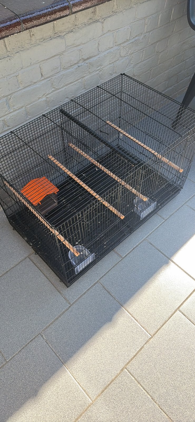 Grande cage double élevage canaris, Animaux & Accessoires, Oiseaux | Cages & Volières, Enlèvement, Utilisé, Cage d'élevage