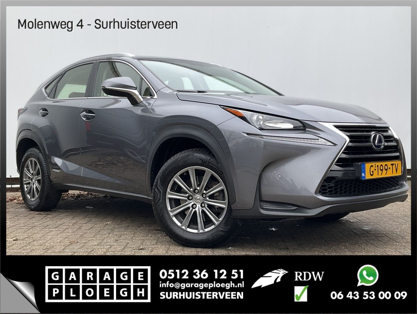 Lexus NX 300 300h AWD Navi Camera Leer Trekhaak Hoge zit Bus, Argent ou Gris, Achat, Entreprise, Carnet d'entretien