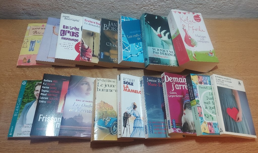 Lot 17x Livres divers, Enlèvement ou Envoi, Convient aux enfants, Utilisé, Autres sujets/thèmes