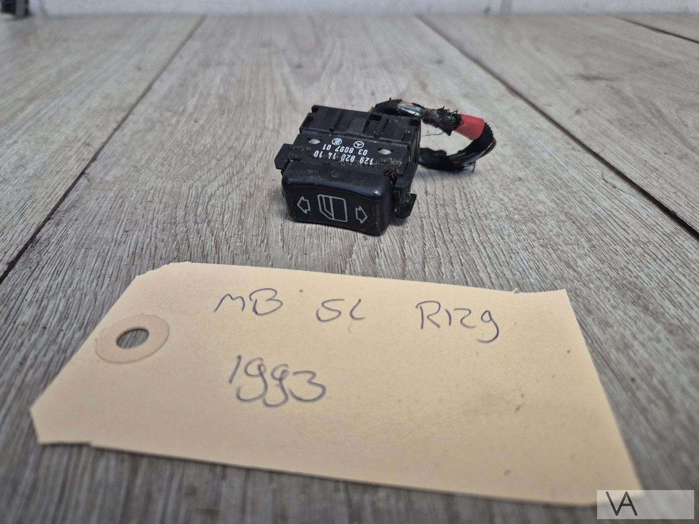 Raamschakelaar van Mercedes SL klasse R129 1298201410 rechts, Utilisé, -, -, Enlèvement ou Envoi