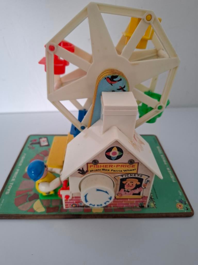 Vintage fisher price reuzenrad, Kinderen en Baby's, Ophalen of Verzenden