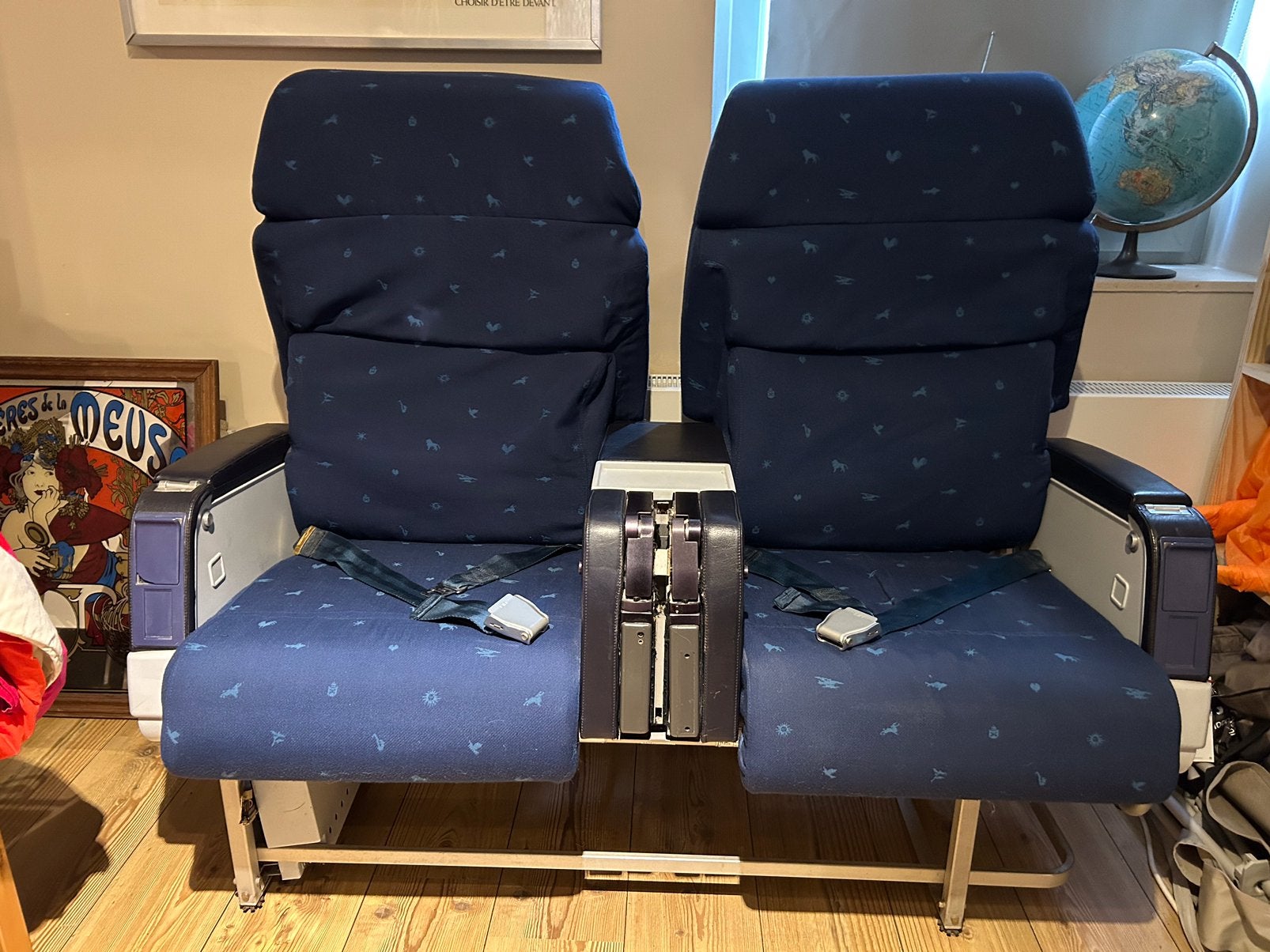 Vliegtuigstoelen Airbus A330, Huis en Inrichting, Ophalen, Gebruikt