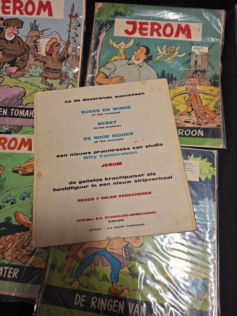 Jerom collectie, Boeken, Meerdere stripboeken, Ophalen, Gelezen