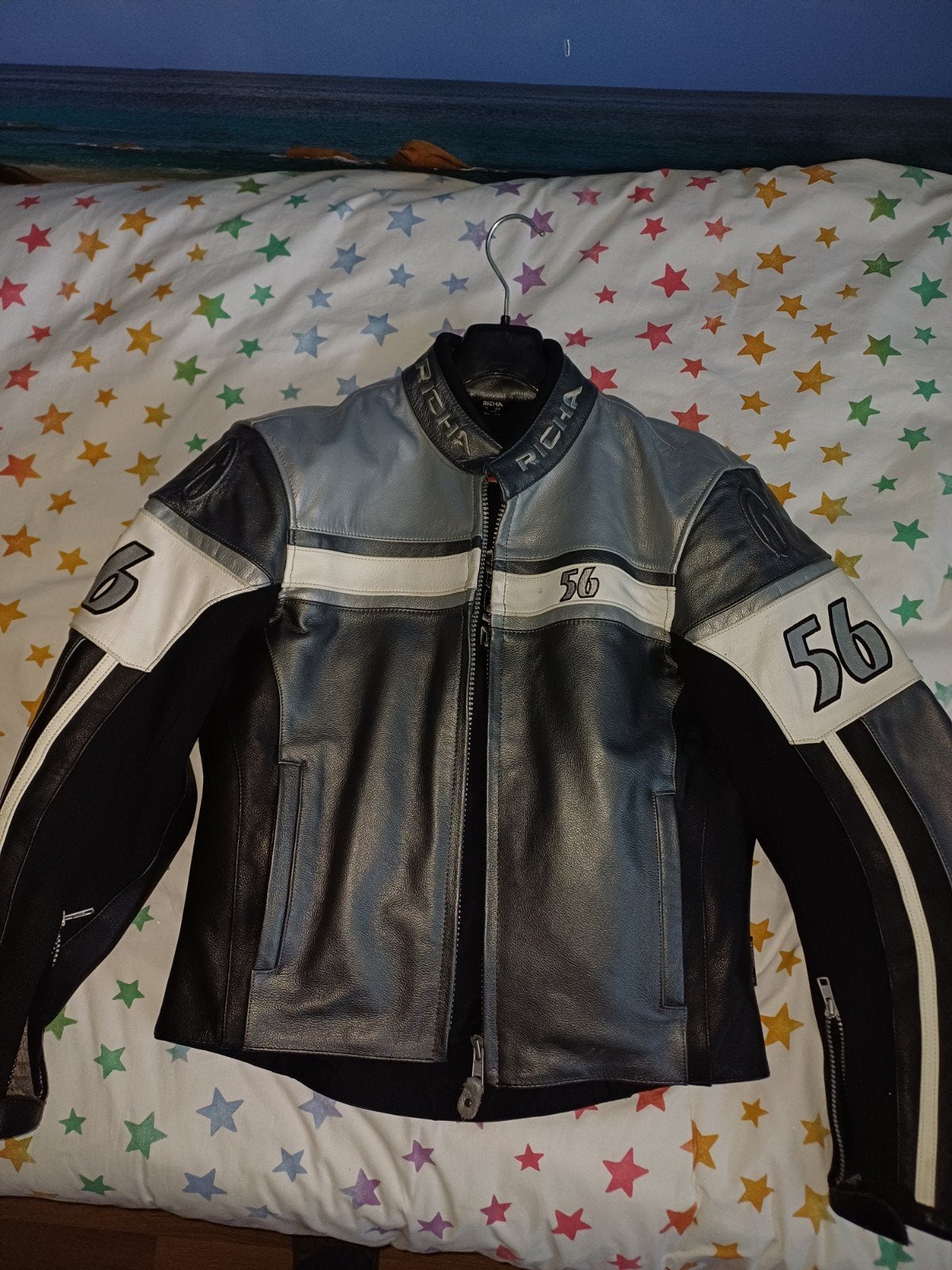 Richa leder vest als nieuw, Motoren, Ophalen, Tweedehands, Jas | leer, Richa