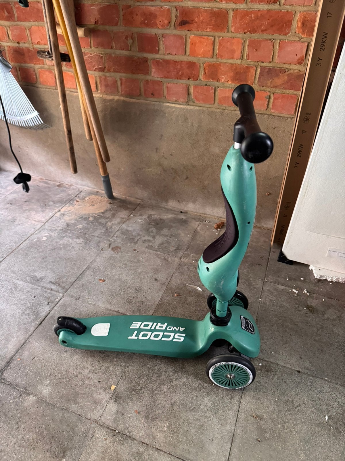 Scoot & Ride Highwaykick 1 in groen., Ophalen of Verzenden, Zo goed als nieuw