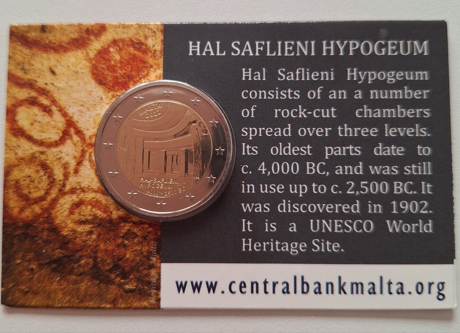 malta 2022 hal saflieni hypogerium, Timbres & Monnaies, Enlèvement ou Envoi