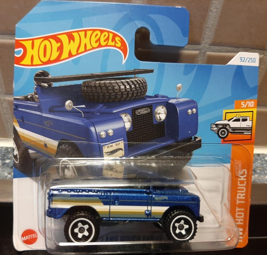 Hotwheels Land Rover series II, Hobby en Vrije tijd, Ophalen of Verzenden