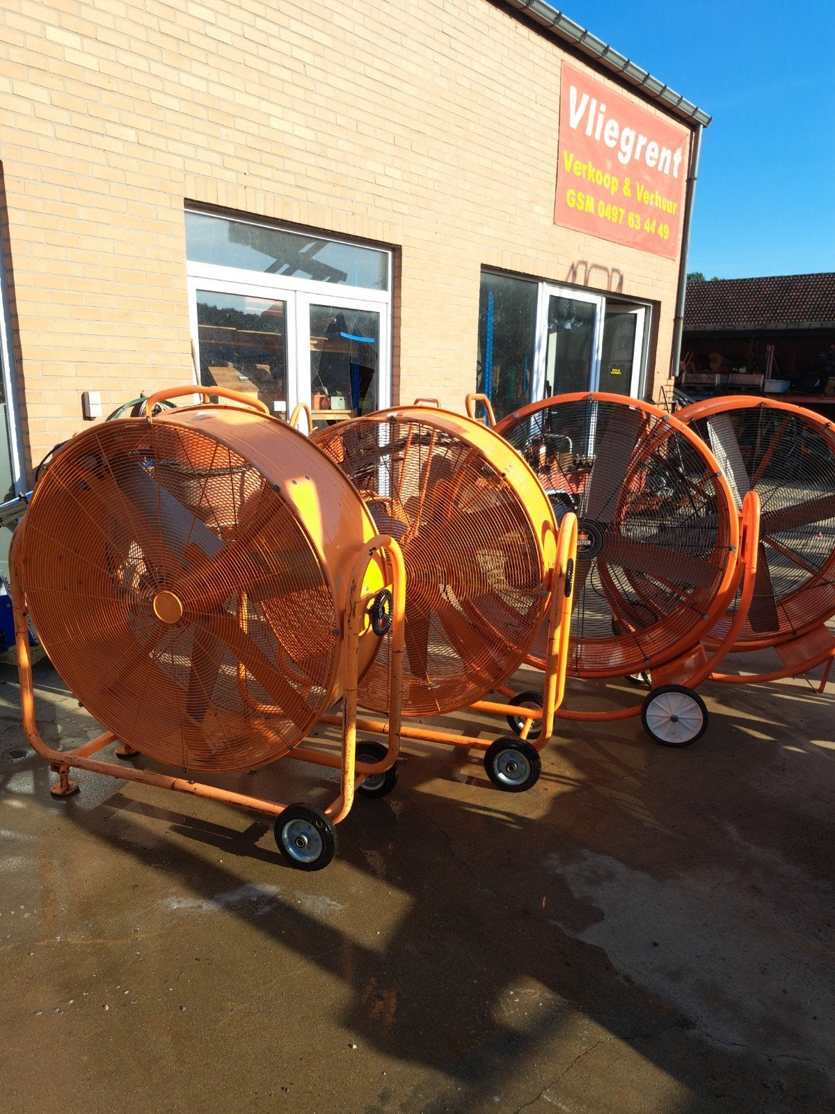 Ventilators te koop, Ophalen