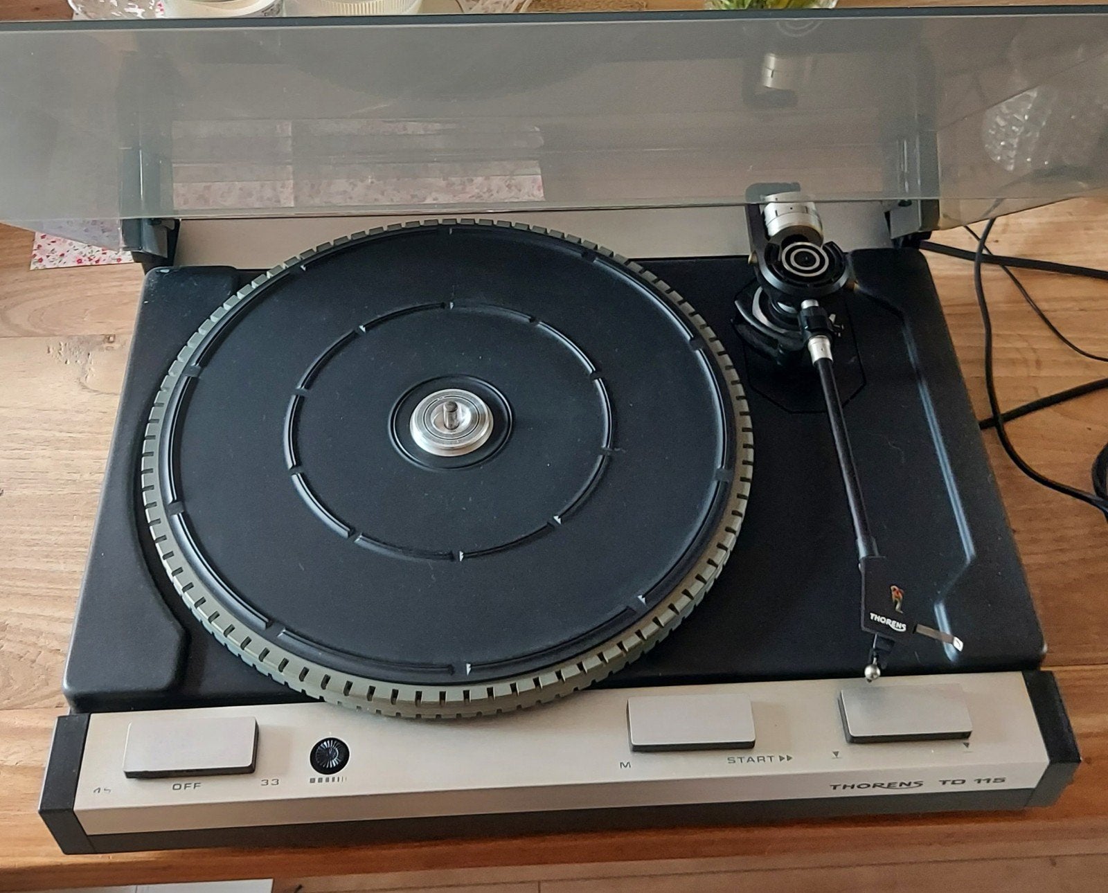 Thorens td 115 platenspeler, Audio, Tv en Foto, Platenspelers, Ophalen, Platenspeler, Thorens