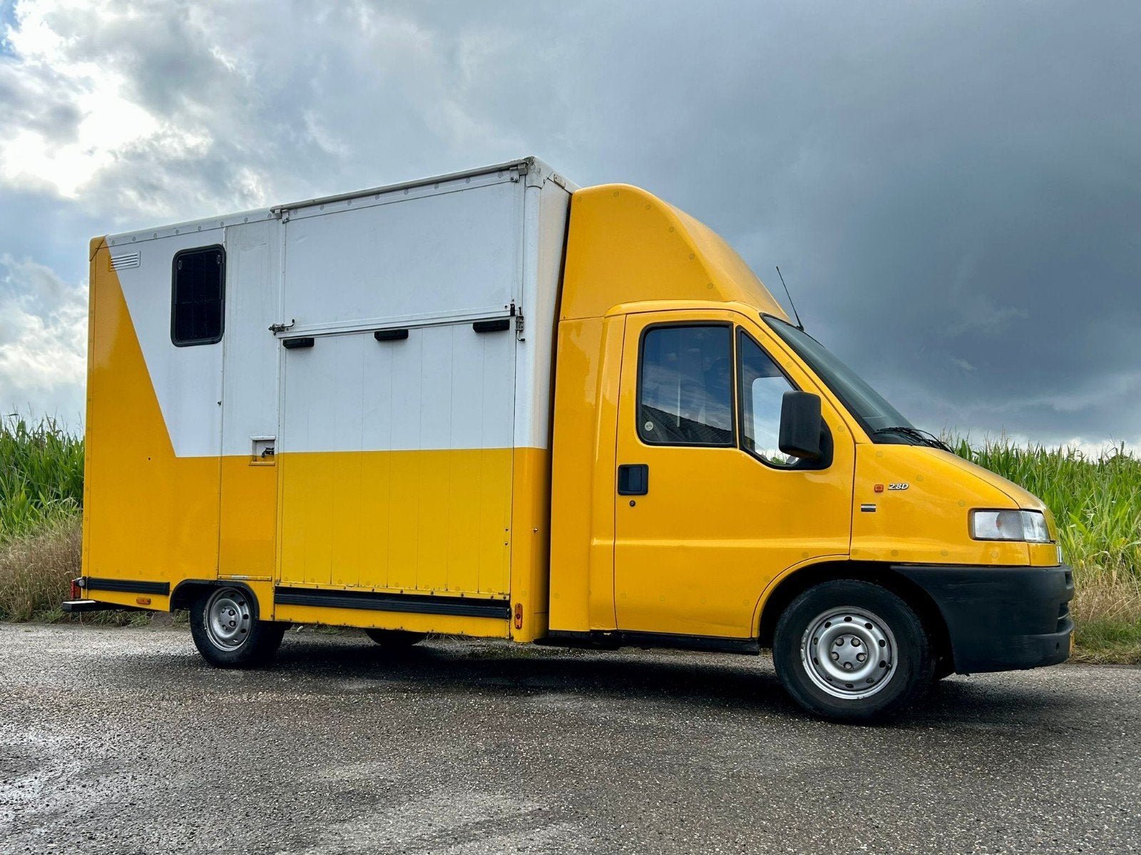 Nette 2-paardsvrachtwagen voor B rijbewijs, Dieren en Toebehoren, Ophalen, Gebruikt, Aluminium, Overige typen