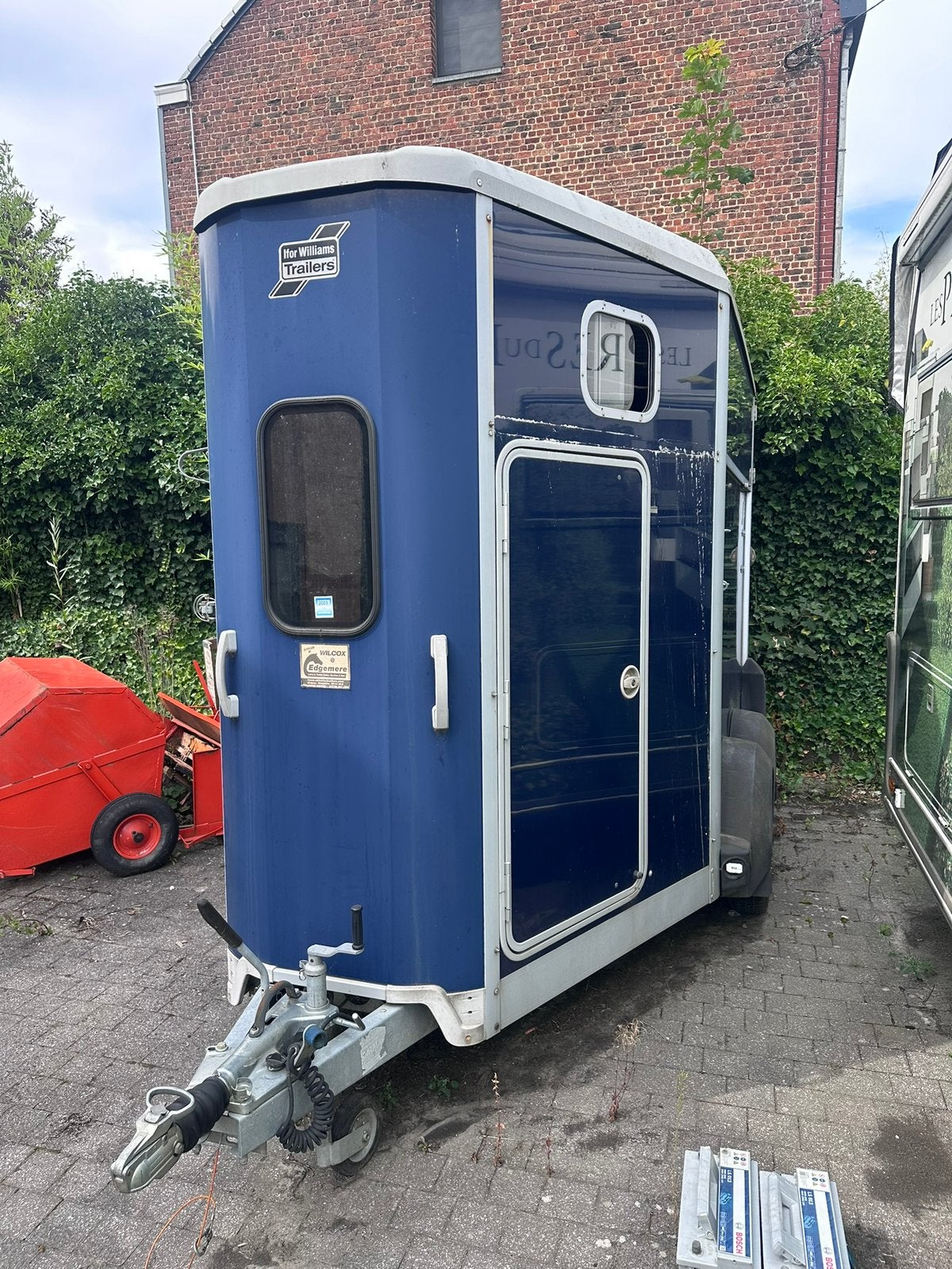 Ifor williams hb 511, Dieren en Toebehoren, Ophalen, Zo goed als nieuw, Aluminium, 2-paards trailer