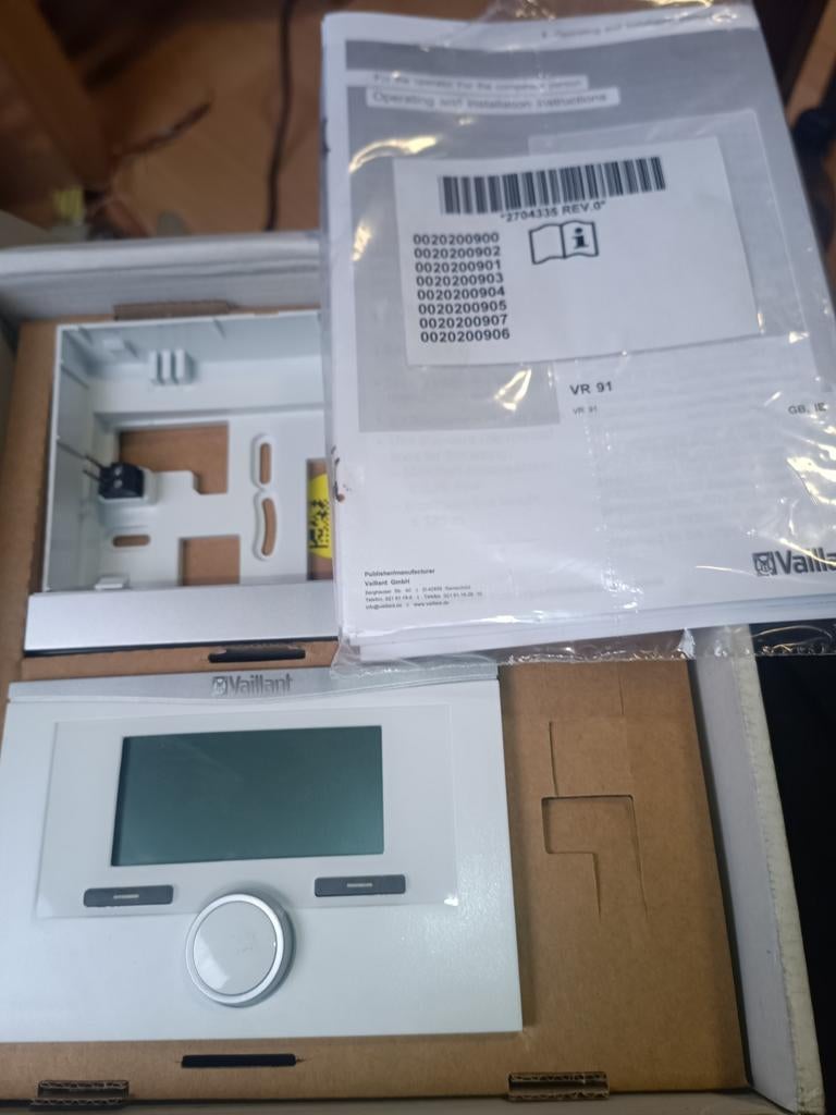 Vaillant vr91 nieuwstaat, Ophalen