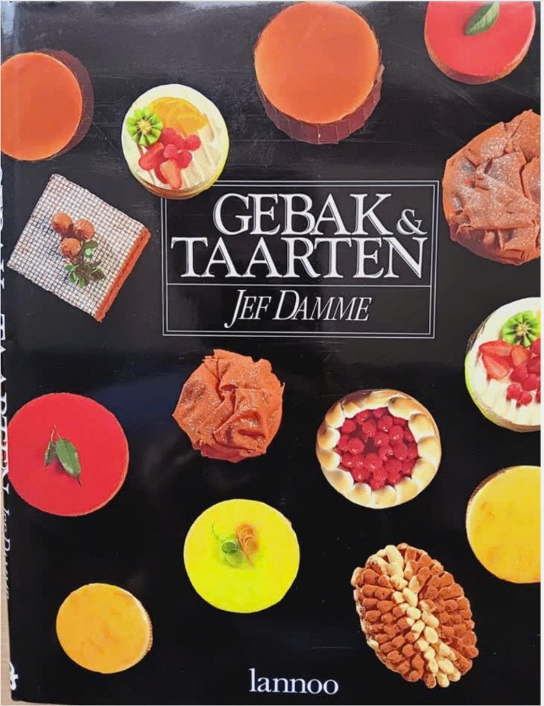 Twee boeken van Jef Damme, Gebak & taarten, Ijs & sorbet, Ophalen of Verzenden, Jef Damme, Voorgerechten en Soepen