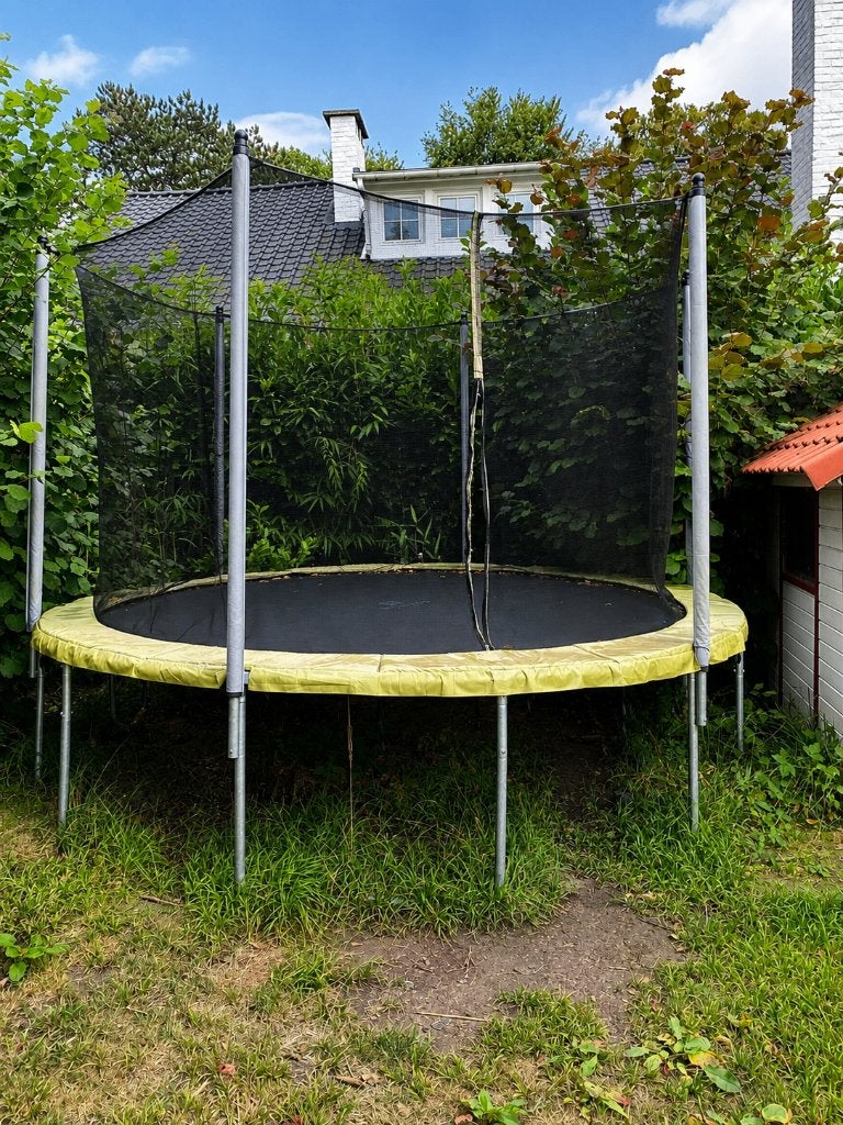 trampoline, Ophalen, Gebruikt