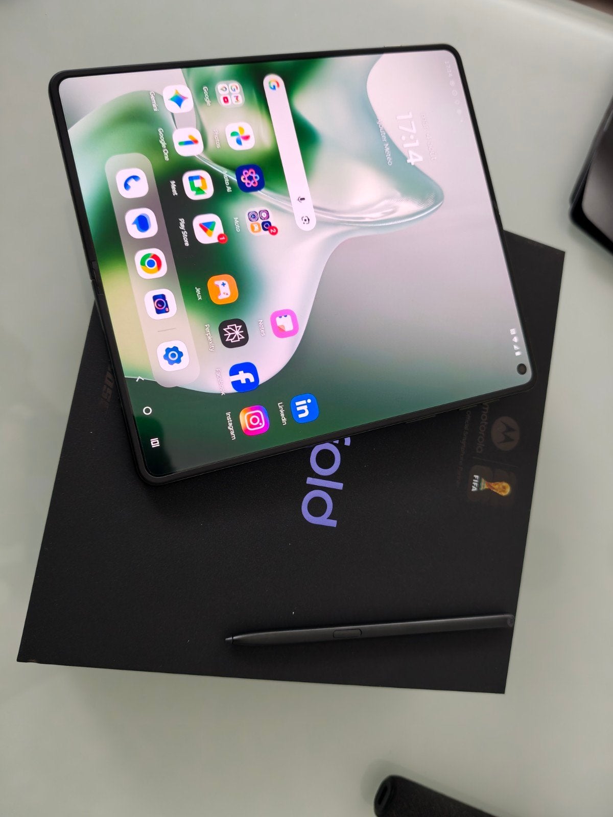 Motorola Razr Fold 5G 16/512 GB Zo goed als nieuw, Zwart, Touchscreen, Inklapmodel, Ophalen of Verzenden