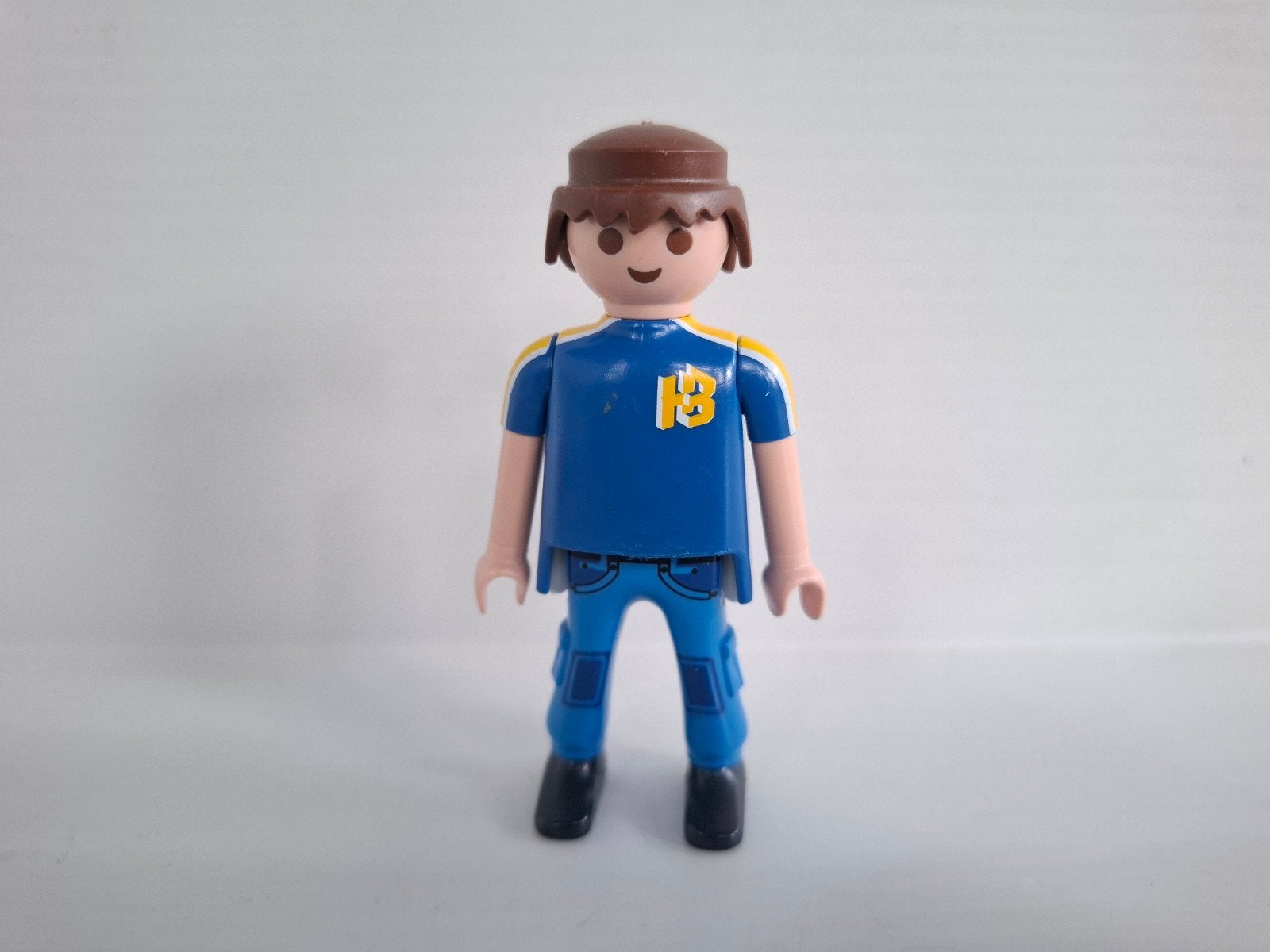 Playmobil Zwitsers figuur van promo set Holzbau Bucher AG, Kinderen en Baby's, Ophalen of Verzenden, Gebruikt, Los Playmobil
