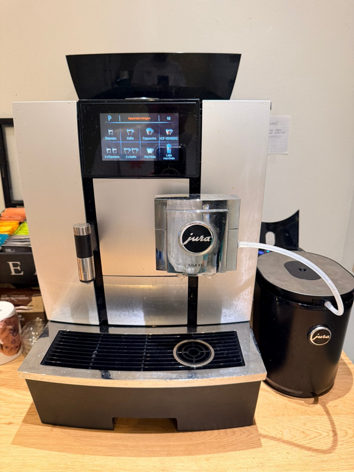Koffiemachine Giga x3c, Ophalen, Gebruikt, 10 kopjes of meer, Koffiemachine