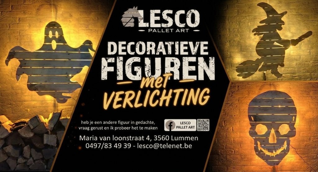 halloweendecoratie met verlichting, Ophalen, Nieuw, Led
