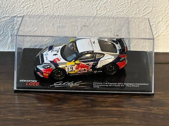 Porsche 718 Cayman GT4 Sébastien Loeb 1/43, Enlèvement