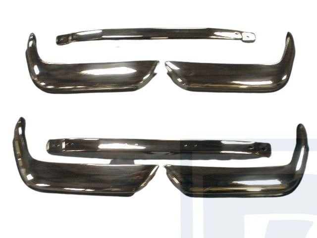 Volvo Bumper P1800S+E+ES voor complete set voor RVS 3 delen, Voor, Nieuw, Ophalen of Verzenden, Volvo