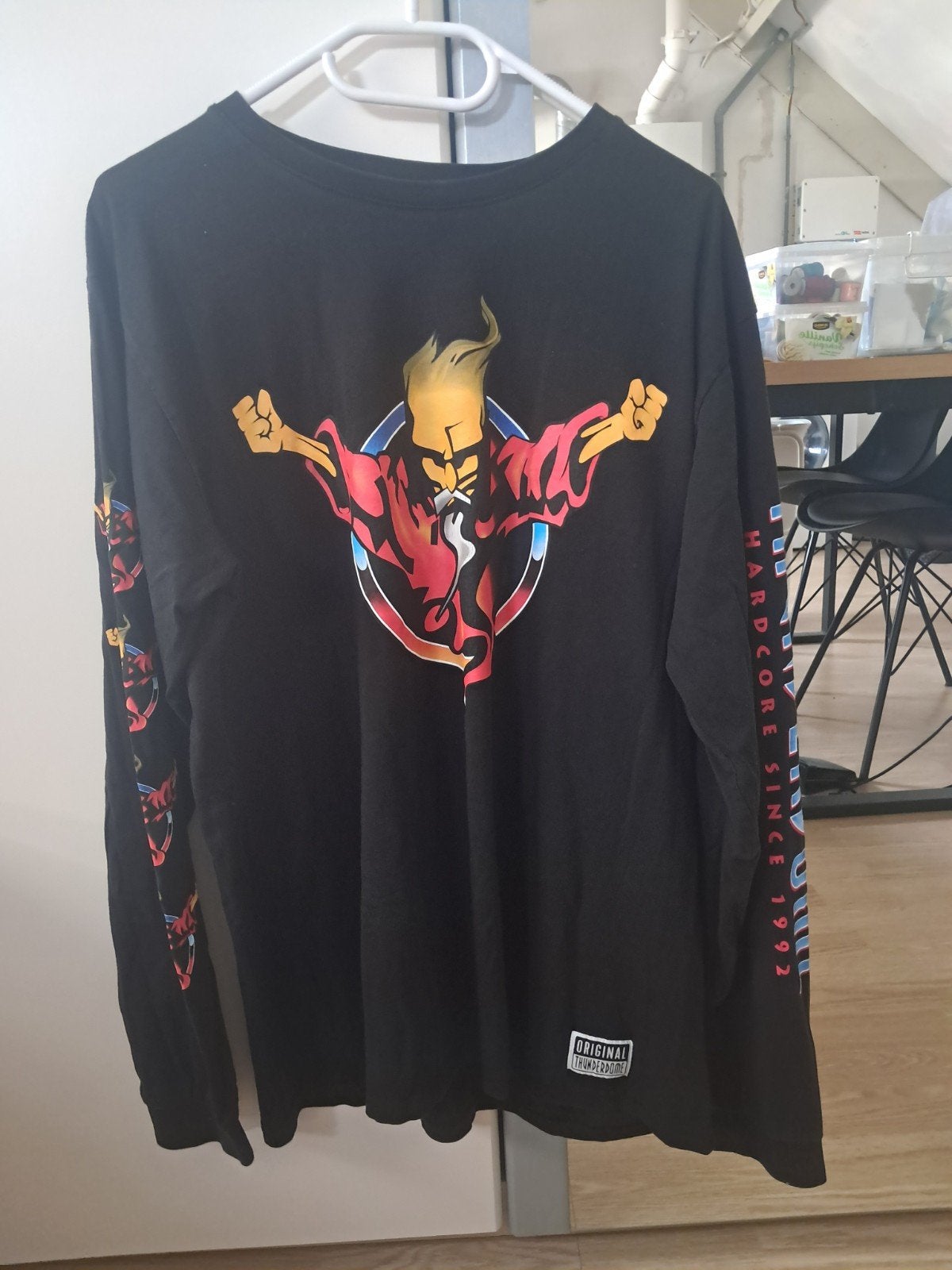 Thunderdome longsleeve Maat XL Hardcore shirt, Kleding | Heren, Ophalen of Verzenden, Maat 56/58 (XL)
