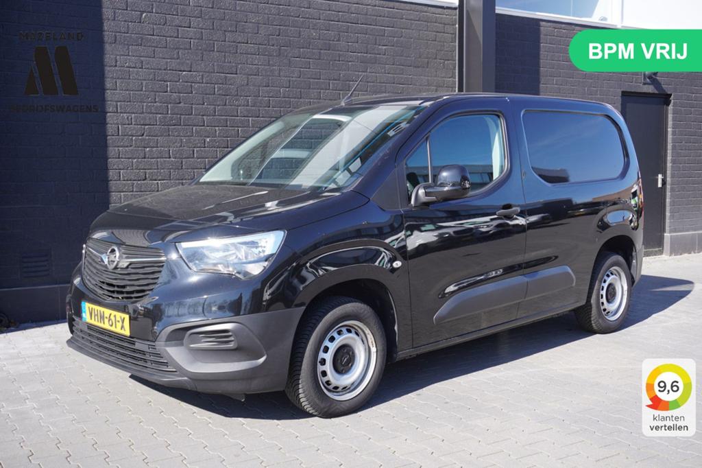 Opel Combo 1.5D 102PK EURO 6 - Airco - Navi - Cruise - € 10., Auto's, Zwart, Bedrijf, Te koop, Parkeersensor