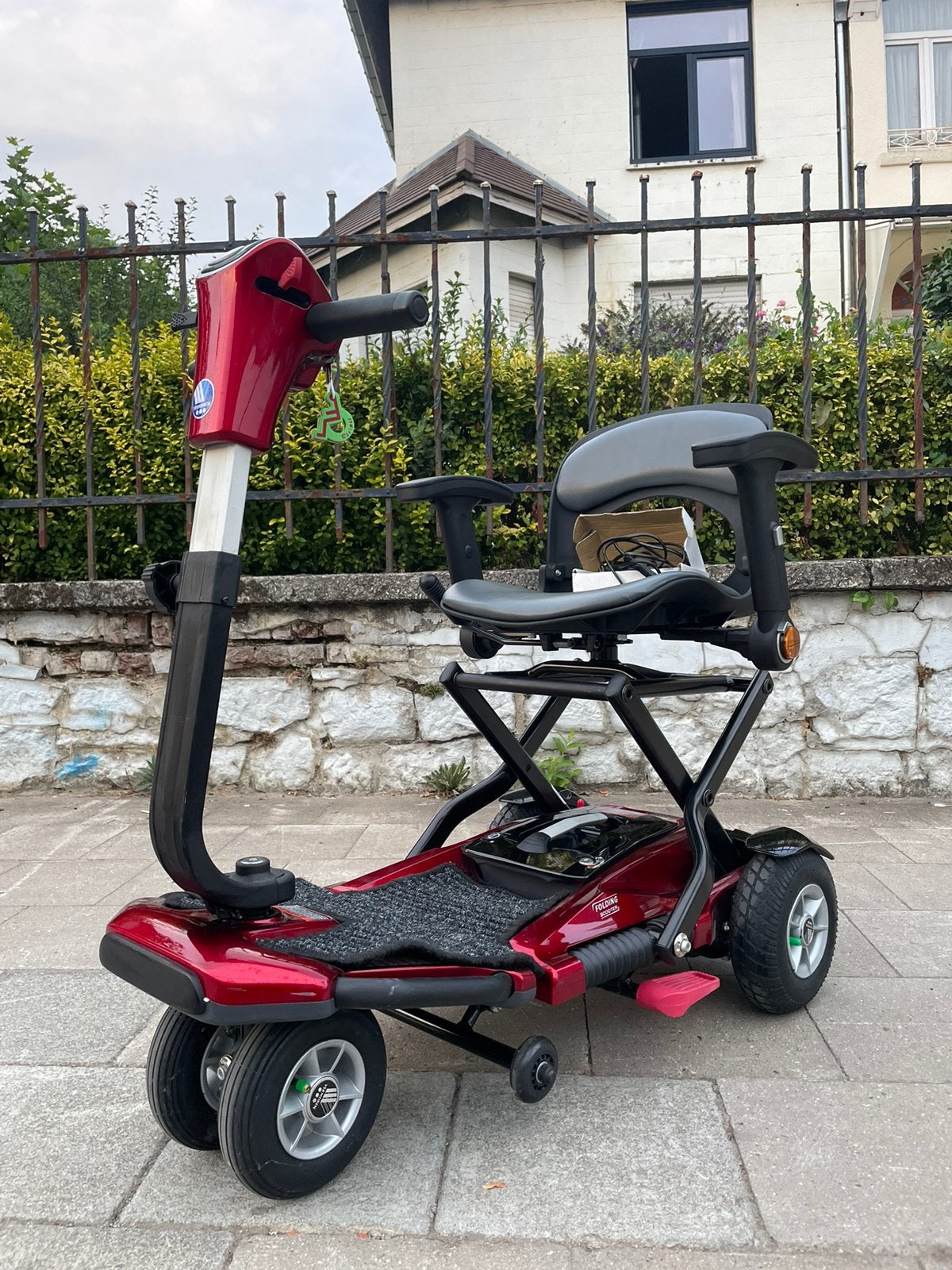 Scootmobiel Vermeiren Sedna opvouwbare elektrische scooter, Diversen, Rolstoelen, Zo goed als nieuw, Elektrische rolstoel, Inklapbaar
