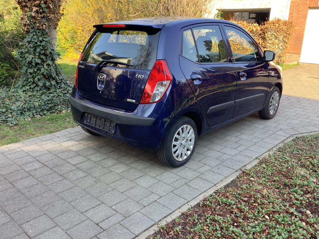 Bijzonder mooie Hyundai I10, Auto's, Hyundai, 4 deurs, 4 cilinders, Blauw, 115 g/km