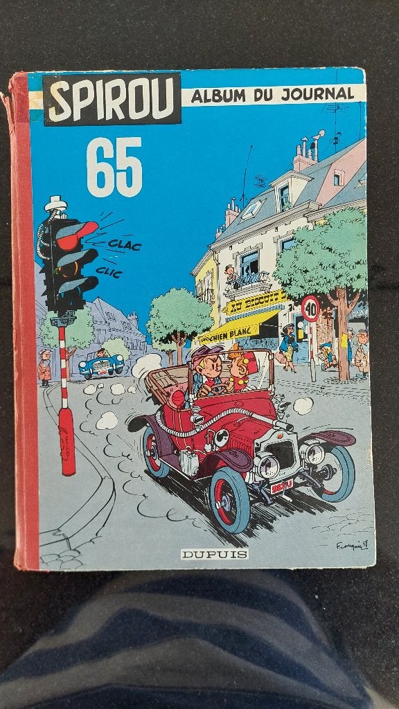 Album du journal Spirou n 65. (Reliure, recueil), Une BD, Enlèvement ou Envoi, Utilisé