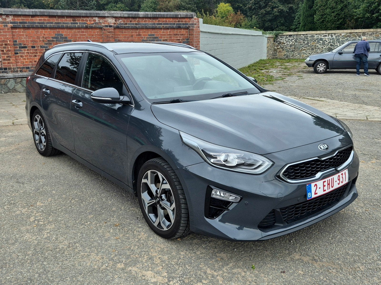 KIA CEED SW More 1.4 - 2019, Autos, Argent ou Gris, Achat, Euro 6, Noir