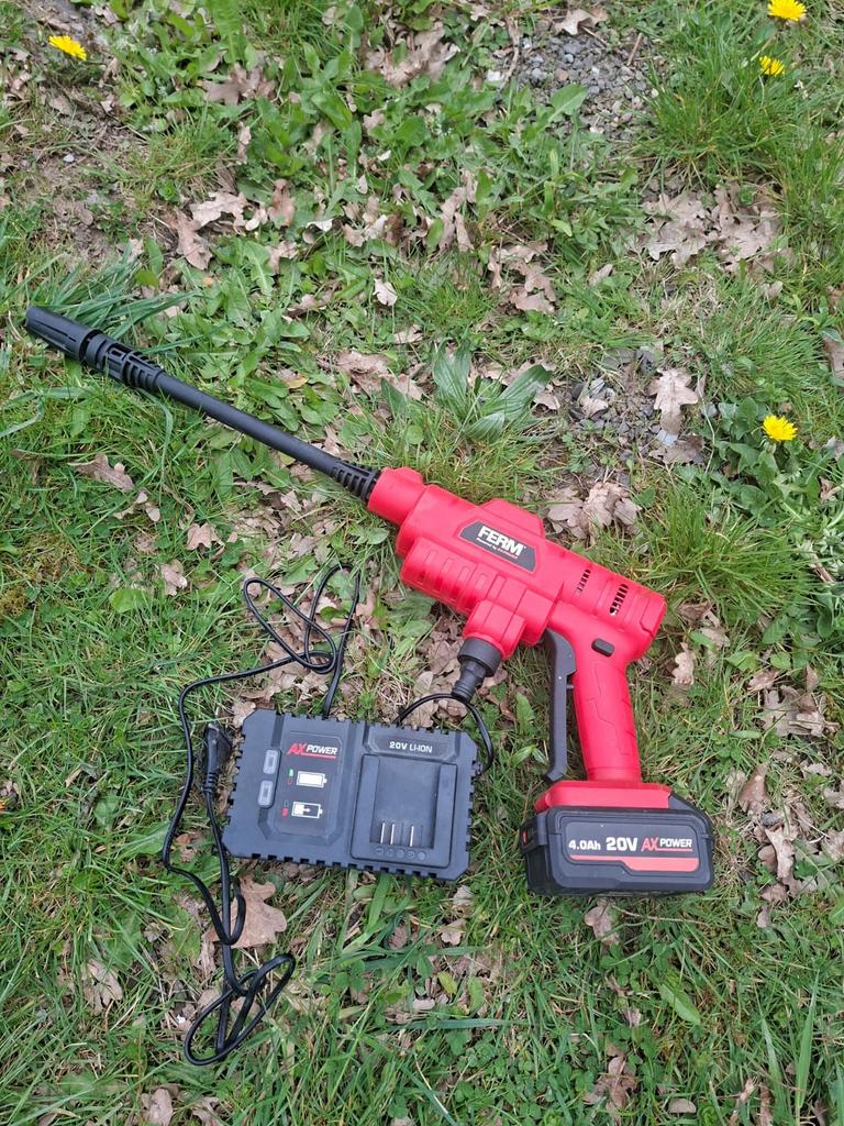 FERM draadloze hogedrukreiniger (20V AX Power), Ophalen