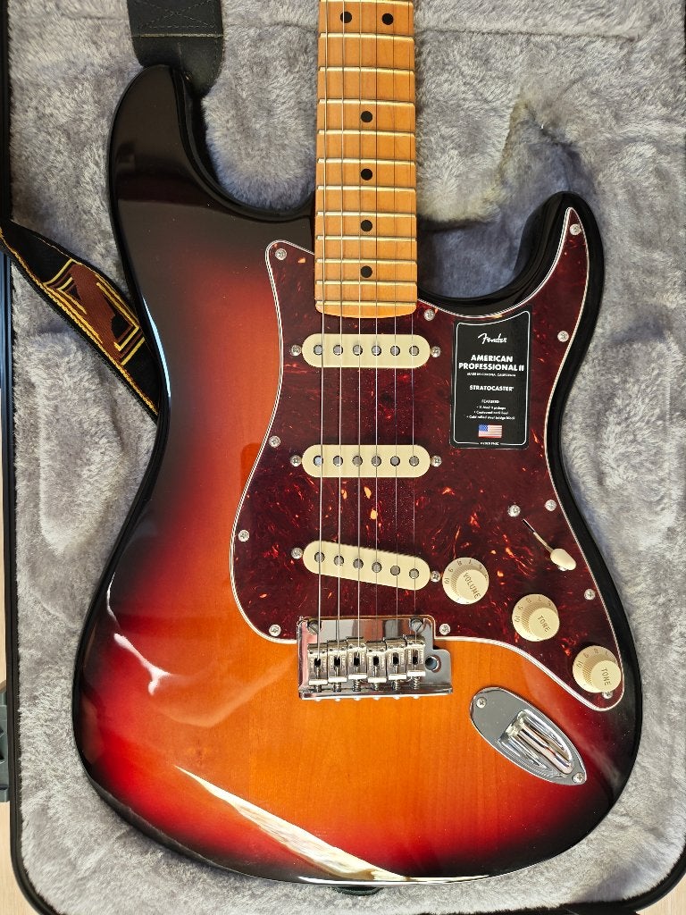 Fender stratocaster american pro 2, Muziek en Instrumenten, Snaarinstrumenten | Gitaren | Elektrisch, Ophalen, Zo goed als nieuw