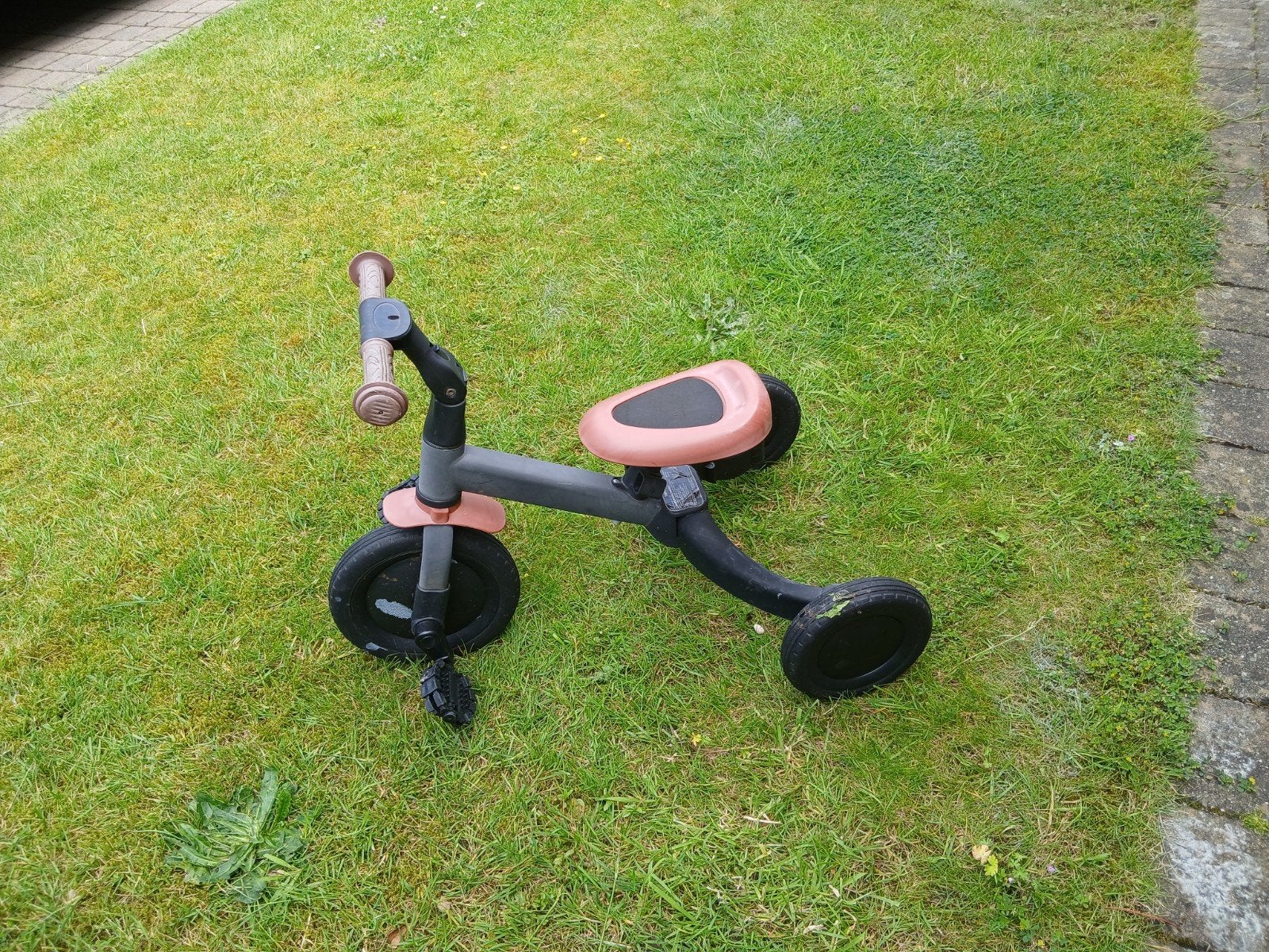 Driewieler/loopfiets, Ophalen