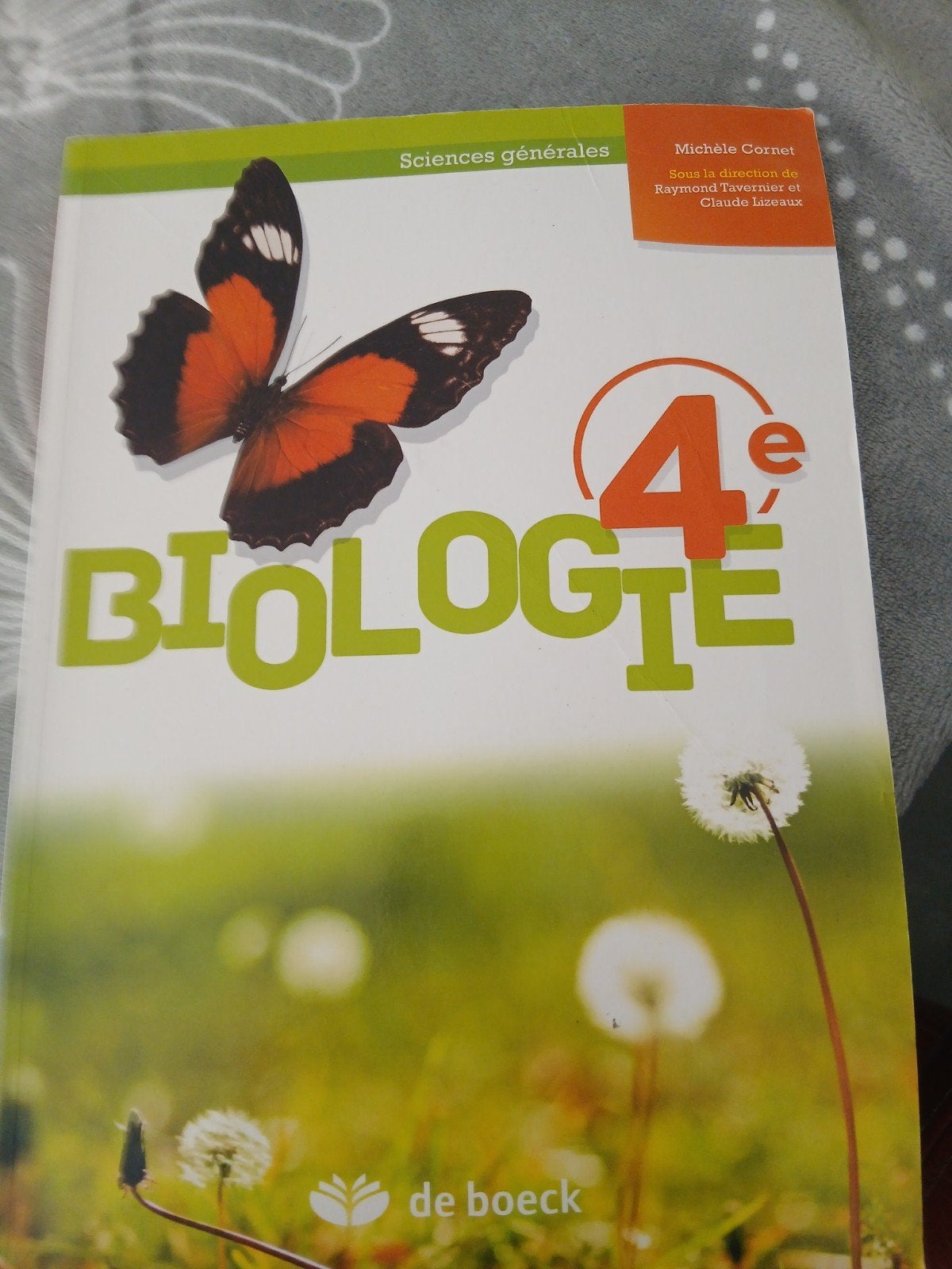 Manuel de Biologie 4éme, Livres, Enlèvement ou Envoi, Biologie